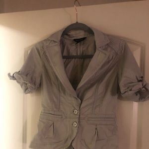 White House Black Market Women’s Light Gray Blazer